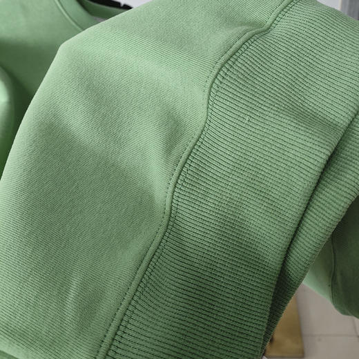 SZ2675圆领刺绣高级感卫衣纯棉女款上衣宽松时尚潮流卫衣 商品图3