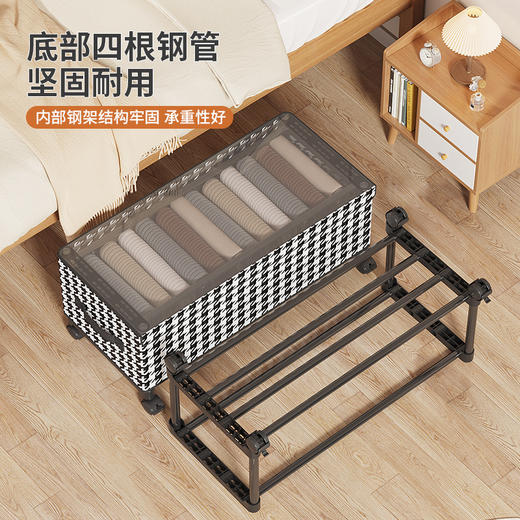 床底收纳箱家用带轮防灰衣物玩具整理储物箱放床下衣服收纳盒神器 商品图4