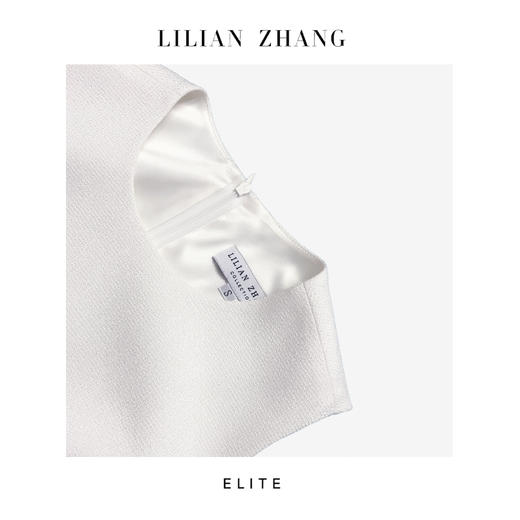 E—定制—都市丽人—轻奢、衣橱必备、马甲修身A摆连衣裙 2401128 商品图1