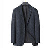 【新款DDS】大依优型大码男装两粒扣西服外套休闲商务加肥加大上衣男士正装潮 商品缩略图2