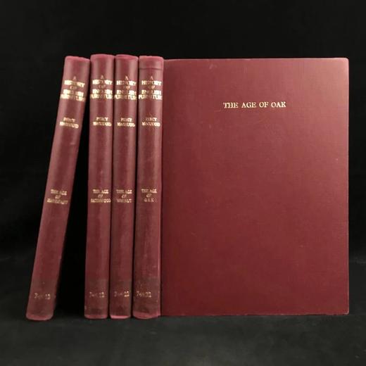 37*28.5cm巨套！1923年 麦克奎德《英国家具史》（全4卷） 约千幅插图 精装8开 商品图0