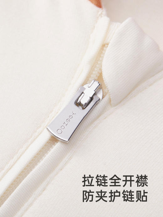 英氏婴儿连体衣秋季长袖外出男童连帽连身衣2024新款YRHFJ3Q556A 商品图3