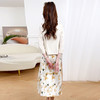 田园风印花内搭连衣裙，短款修身通勤时尚两件套QYM- XYKL-4870-L 商品缩略图3