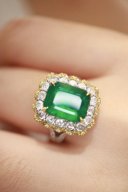 2.94ct 祖母绿戒指 商品图6