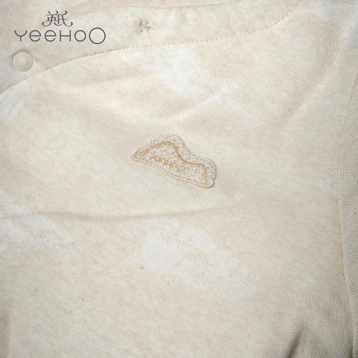 英氏-内衣类（秋）G3静有机夹棉襟蛤白沙米黄66CM 商品图3