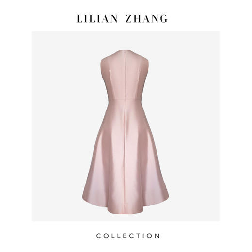 定制—轻礼服—Lady挚爱、法式A摆丝毛宴会场合连衣裙礼服裙 2201044 商品图1