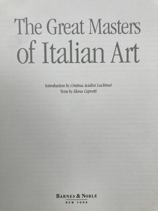 意大利艺术大师图集 数百幅插图 精装大16开 商品图3