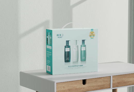 【小家电】花王洗浴礼盒（500/300mL三瓶装/洗发液+沐浴露+润肤乳300ml）HF 商品图1
