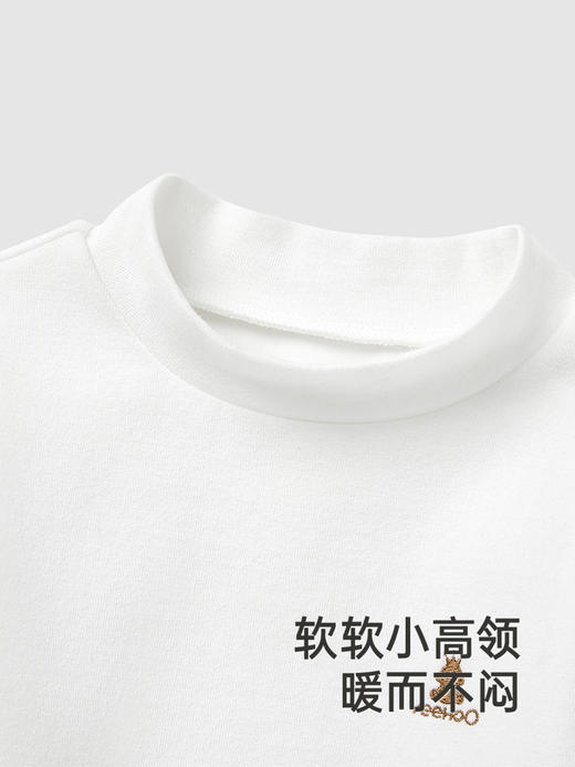 英氏童装长袖T恤秋季男童套头衫纯色百搭打底24新款YRTAJ3Q563A YRTAJ3Q564A 商品图1