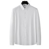 【高弹】【封口款】【新款DDA】大依优型大码男装高弹长袖衬衫商务休闲上衣加肥加大胖子舒适打底 商品缩略图3