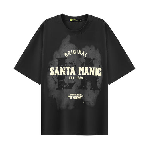 【断码清仓】HX 春秋季圆领短袖T恤C102430009101/02 商品图0