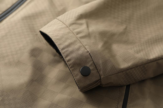 【实体店同款】【双面穿】【新款DPX】大依优型大码男装连帽夹克加肥加大休闲夹克胖子宽松外套上衣 商品图5