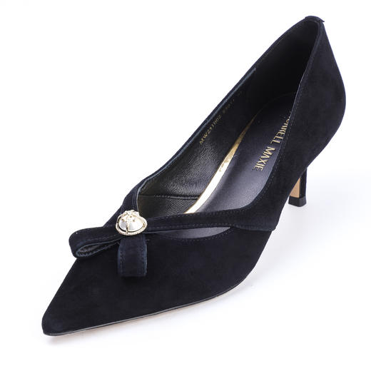 【云粉节】BF楼MM24款中跟单鞋货号MW241002-BK吊牌价1199活动价1019 商品图0