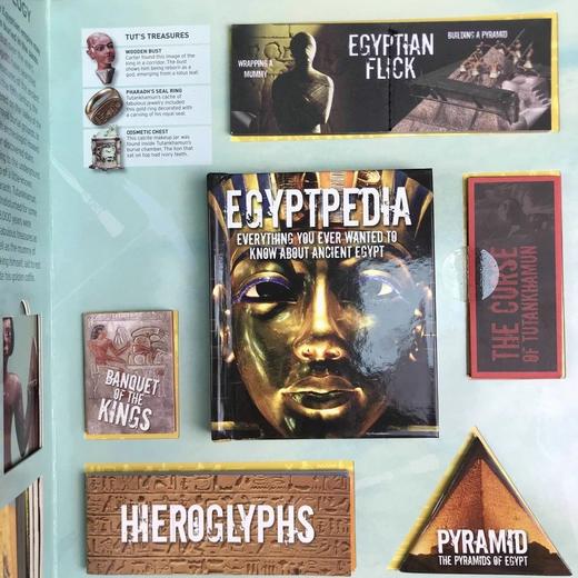 好有趣的组合书！埃及的秘密 配大量彩色插图 精装大16开 商品图8