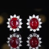 0.83ct 1.55g 红宝石耳钉 商品缩略图0