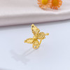 【限时克减150元】足金 #招财进宝  #九紫离火 5D硬金空心固口蝴蝶戒指鎏金时尚女戒招财鎏金蝶几何蝴蝶戒指(AR5DJZ00043)预售产品下单后不退款不退货不换货不补差价 商品缩略图2
