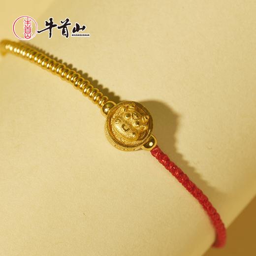 牛首山足金牛转乾坤手链黄金真金男女款纯金手链送闺蜜礼物送老婆 商品图2