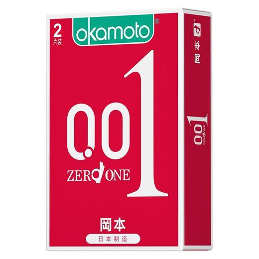 冈本（okamoto）超薄0.01避孕套2片/装 商品图0