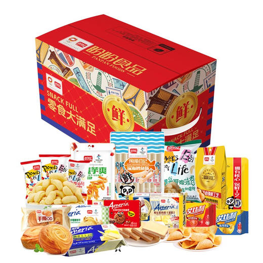【鼎】盼盼 零食大集合 979克 商品图0