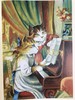 猫咪版印象派画集 31幅彩色插图 精装大16开 商品缩略图6