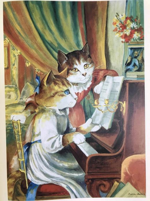 猫咪版印象派画集 31幅彩色插图 精装大16开 商品图6