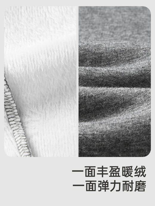 英氏儿童裤子秋季加绒长裤休闲裤男童运动裤2024新款YRKCJ3Q569A 商品图1