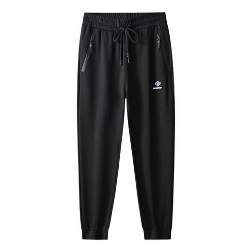 【Q】【新款DK】大依优型大码松紧腰直口束口休闲运动裤卫裤休闲裤加肥加大运动长裤胖子裤子 商品图0