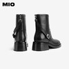 MIO米奥冬季高级感时尚通勤圆头切尔西靴质感高级感靴子女M245695531 商品缩略图3