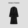 ROMI STUDIO“棕标甄选”全植揉羊皮薄软挺阔手工长款皮衣 441P9026 商品缩略图0
