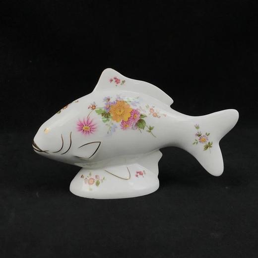 英国皇家皇冠德比 小花束系列白瓷动物镇纸 商品图1