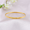 【限时克减150元】足金无氰超轻5D硬金空心固口手镯素圈光圈四方固口手镯（面宽约2.7-3.1mm，厚约1.7mm)(AR5DSZ00019)（预售产品下单后不退款不退货不换货不补差价） 商品缩略图0