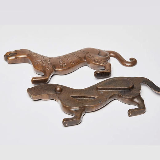 青铜杜虎符镇纸文玩摆件 商品图2