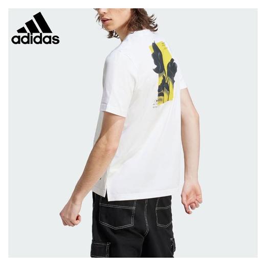 5折【自营】adidas/阿迪达斯  男短袖运动服透气休闲圆领T恤 II3478 商品图0