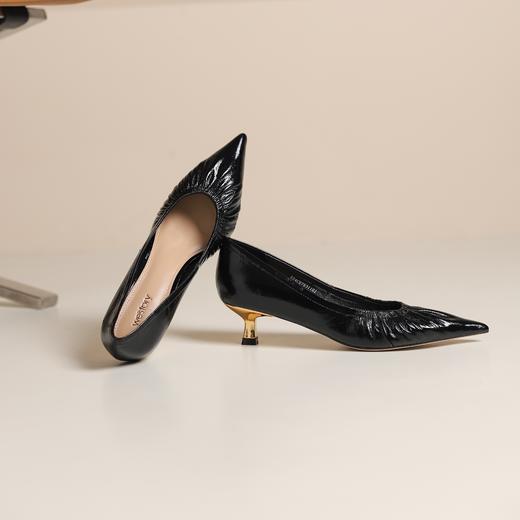 westory2024年秋季新款小尖头细高跟舒适优雅正装单鞋S24CE75311 商品图0