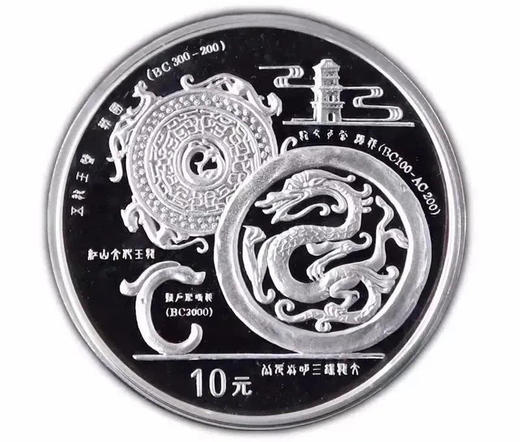 特价：1998龙文化银币.1盎司.封装版 商品图2