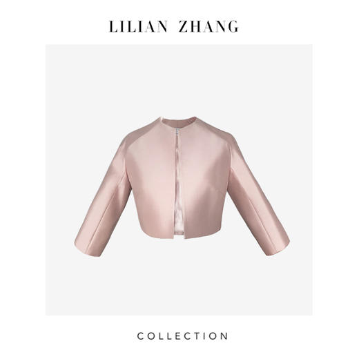 定制—轻礼服—Lady挚爱、法式丝毛短外套、古典浪漫优雅气质 2205009 商品图1