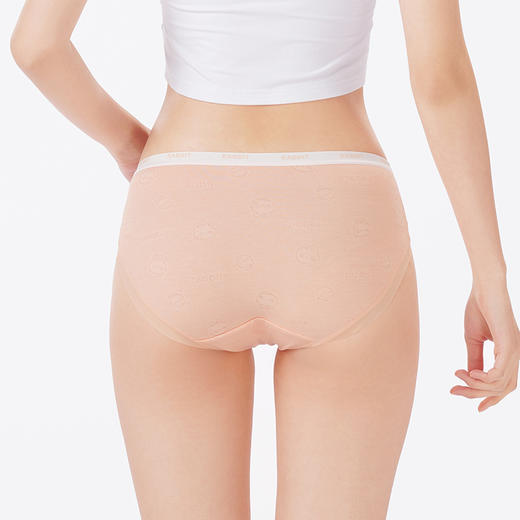 都市丽人内裤舒肤棉三角裤RC网提花女士内裤LKT5H4 商品图3