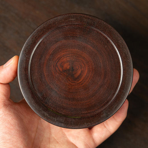 紫檀一木整挖水盂 商品图3