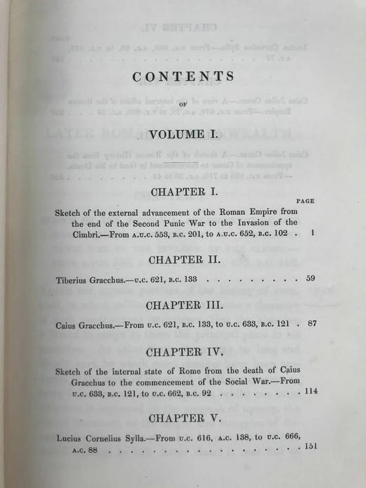 1857年 托马斯·阿诺德《罗马史全集》（全5卷） 全真皮精装大32开 商品图8
