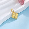 【限时克减150元】足金999.9 # 【精品】空心吊坠小幸运镭射四叶草吊坠（不含链，面宽约：13.2*12mm)(DZ00788)（预售产品下单后不退款不退货不换货不补差价） 商品缩略图2