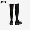 MIO米奥简约百搭显瘦长筒靴百搭女靴今流行靴子女M245814445 商品缩略图3