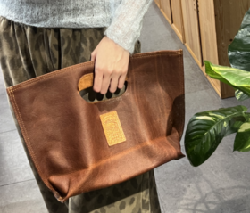 YU LEATHER/LA21PO/油皮 文件袋