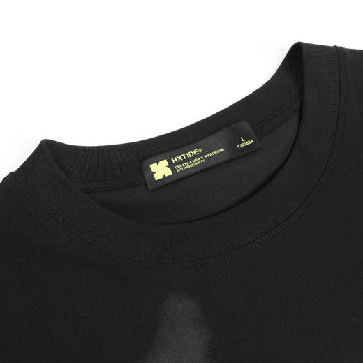 【断码清仓】HX 春秋季圆领短袖T恤C102430009101/02 商品图2