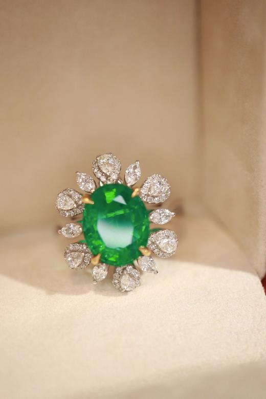 2.42ct 祖母绿戒指吊坠 商品图1