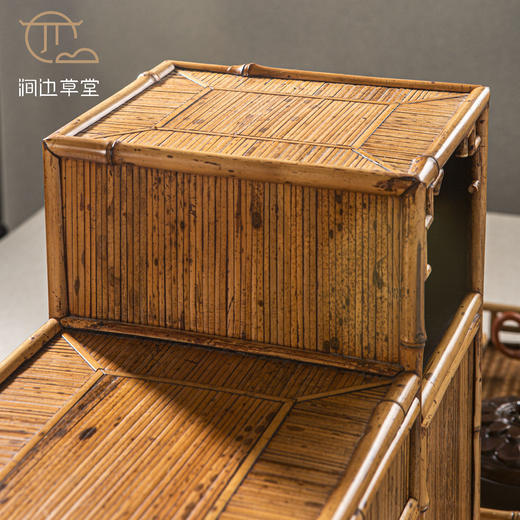 手工竹编朗月茶棚 商品图7