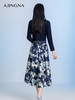 【商场同款】阿菁娜2024秋季新款伞摆显瘦假两件连衣裙A29Q112065 商品缩略图4