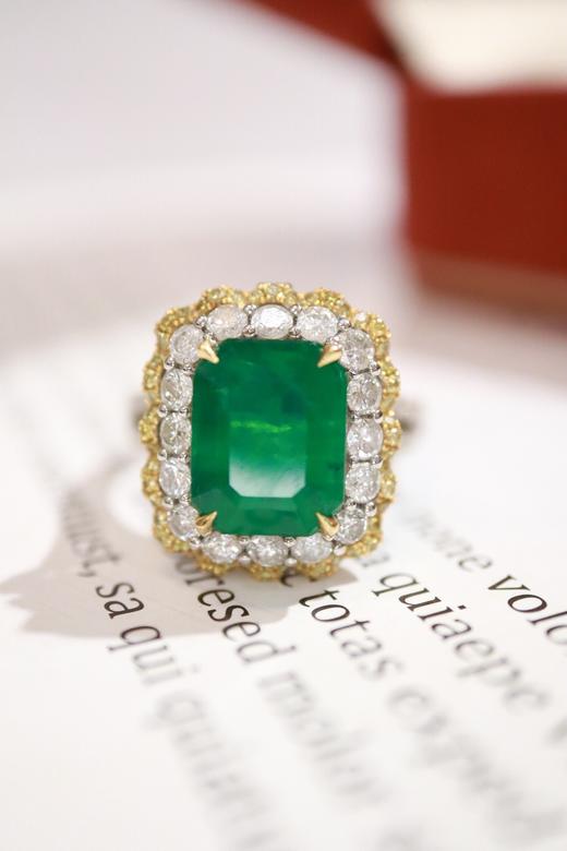 2.94ct 祖母绿戒指 商品图4