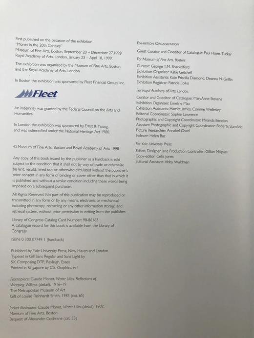 莫奈二十世纪画集 92幅彩色插图 部分为可展开拉页插图 精装大16开 商品图5