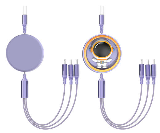 科迈升 宇航员一拖三数据线YM-X009 商品图9