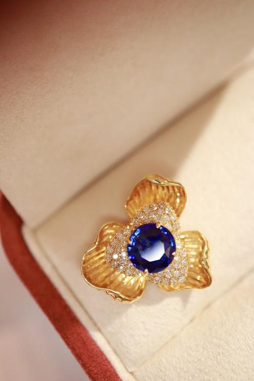 1.15ct 蓝宝石吊坠 商品图4